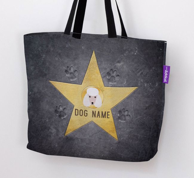 Personalised {dogsName} 'Star of Fame' Canvas Bag